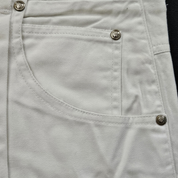 Vintage - NWOT - Sasson Jeans - White - Cotton - Size 10 - Picture 5 of 7